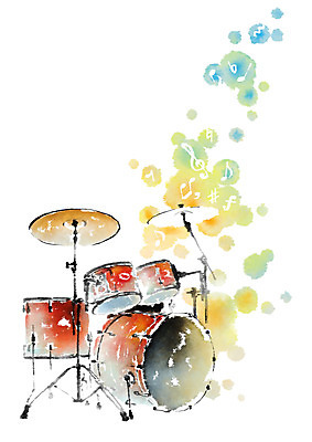 PSD 악기 음악 음표 일러스트 캘리그라피 사람없음 드럼 국내일러스트 기호 문화예술 타악기 파일형식