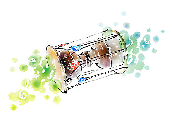 PSD 악기 음악 음표 일러스트 캘리그라피 국악 사람없음 장구 국내일러스트 전통 기호 문화예술 타악기 국악기 파일형식