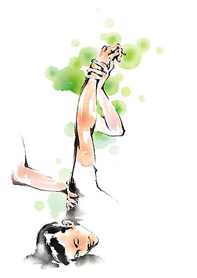 PSD 남자 일러스트 캘리그라피 의학 건강 성인 물리치료사 재활 국내일러스트 사람 치료 치료사 파일형식