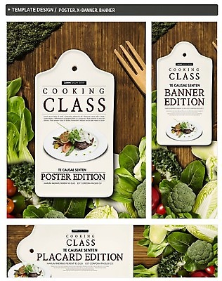PSD 접시 배너 배너템플릿 가로배너 ZIP 포스터 세로배너 포크 채소 식재료 방울토마토 스테이크 사람없음 세트 현수막 브로콜리 배추 청경채 쿠킹클래스 템플릿 식기 토마토 서양음식 가로 세로 클래스 파일형식