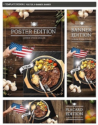 PSD 접시 손 배너 배너템플릿 가로배너 ZIP 포스터 세로배너 음식 포크 나뭇잎 한손 마늘 육류 스테이크 한명 신체부위 세트 미국 현수막 나이프 성조기 철판 미국지도 템플릿 1 식기 잎 지도 북아메리카 채소 식재료 서양음식 사람 가로 세로 칼 국기 파일형식