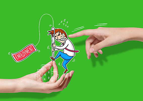 손 남자 포토일러 한명 빌딩 성인 신체부위 구직 비즈니스맨 바늘 취업준비생 바늘구멍 채용 이미지편집 AI파일 편집이미지 1 컨셉 비즈니스 사람 건물 도구 직장인 파일형식 벡터