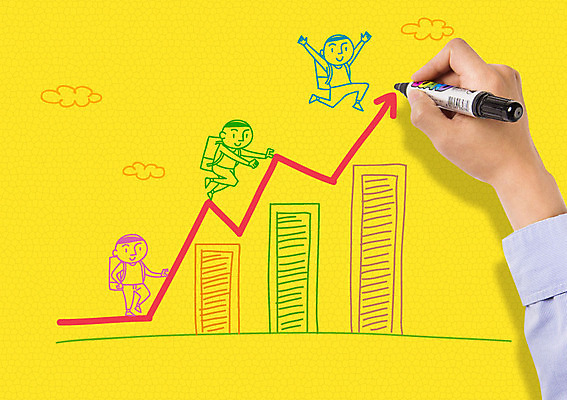 구름 손 교육 남자 화살표 포토일러 신체부위 세명 정상 상승 오르기 꺾은선그래프 매직펜 이미지편집 AI파일 자연요소 편집이미지 컨셉 모션 그래프 사람 파일형식 벡터