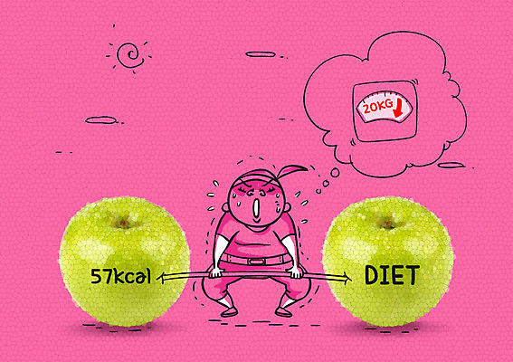 여자 음식 말풍선 다이어트 포토일러 한명 들기 운동 역기 사과 비만 체중계 역도 칼로리 이미지편집 AI파일 편집이미지 1 스포츠 과일 모션 건강 사람 몸매 파일형식 벡터