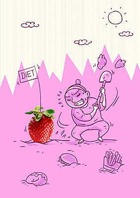 구름 여자 음식 다이어트 포토일러 딸기 한명 태양 감자튀김 깃발 도넛 삽 비만 삽질 이미지편집 AI파일 자연요소 편집이미지 1 과일 디저트 감자 건강 사람 튀김 몸매 파일형식 벡터