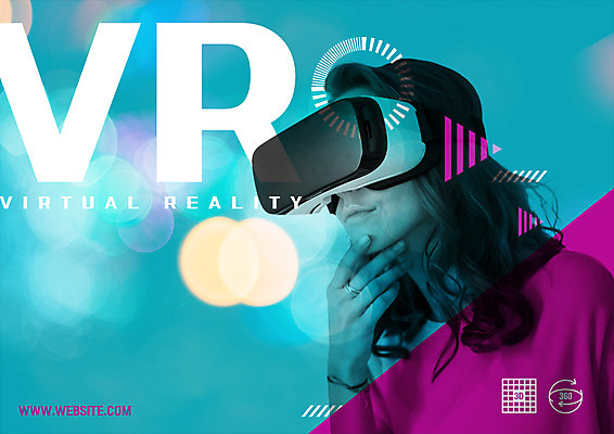 PSD 서양인 편집 편집이미지 여자 한명 상반신 성인 3D안경 가상현실 4차산업 VR기기 이미지편집 외국인 1 산업 안경 사람 기계 파일형식