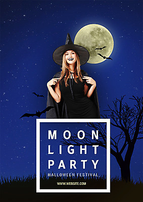 PSD 외국인 나무 편집이미지 여자 한명 웃음 이벤트 상반신 20대 성인 쇼핑 할로윈 보름달 야간 마녀 박쥐 마녀모자 마녀복장 성인여자한명만 이미지편집 자연요소 식물 모자 1 포유류 표정 사람 인종 청년 달 이벤트의상 여자한명만 성인여자만 파일형식