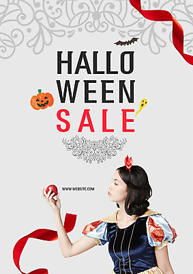 PSD 서양인 편집이미지 여자 리본 한명 들기 이벤트 상반신 20대 성인 쇼핑 세일 할로윈 유령 사과 박쥐 백설공주 잭오랜턴 성인여자한명만 이미지편집 외국인 1 과일 포유류 모션 동화 사람 청년 공주님 여자한명만 성인여자만 파일형식