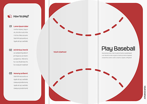 템플릿 편집 표지디자인 북디자인 출판디자인 표지 리플렛 스포츠 북커버 3단접지 팜플렛 사람없음 운동 야구 야구공 이미지템플릿 AI파일 공 건강 구기 야구용품 파일형식 벡터
