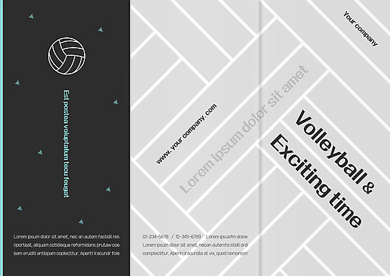 템플릿 편집 표지디자인 북디자인 출판디자인 표지 리플렛 스포츠 북커버 3단접지 팜플렛 사람없음 운동 배구 배구공 이미지템플릿 AI파일 스포츠용품 공 건강 구기 파일형식 벡터