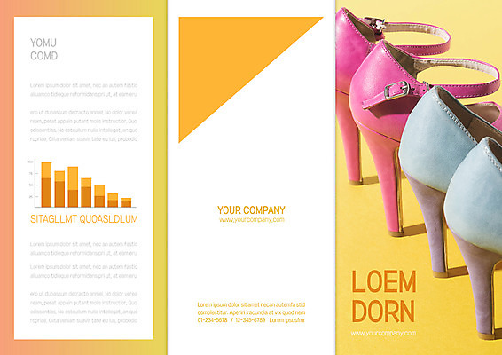 템플릿 편집 표지디자인 북디자인 출판디자인 표지 리플렛 북커버 3단접지 그래프 이벤트 팜플렛 사람없음 쇼핑 하이힐 이미지템플릿 AI파일 구두 여성화 파일형식 벡터