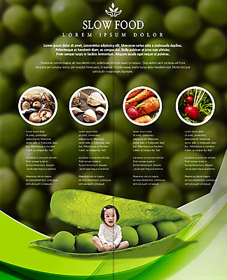 PSD 템플릿 편집 표지디자인 북디자인 출판디자인 여자 내지 음식 리플렛 2단접지 북커버 마늘 한명 앉기 팜플렛 버섯 당근 한국인 아기 신선 유기농 완두콩 슬로우푸드 적환무 이미지템플릿 1 웰빙 채소 모션 콩 뿌리채소 사람 동양인 무 파일형식