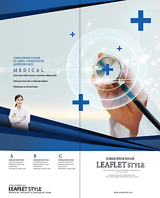 PSD 템플릿 편집 표지디자인 북디자인 손 출판디자인 여자 표지 리플렛 2단접지 북커버 의학 청진기 팜플렛 상반신 성인 두명 신체부위 팔짱 한국인 의사 십자 이미지템플릿 의료기기 모션 사람 동양인 의료진 파일형식