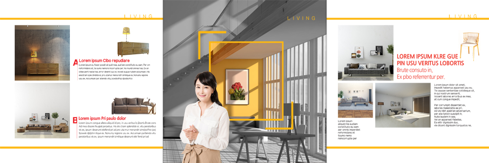 PSD 템플릿 편집 표지디자인 북디자인 출판디자인 여자 내지 리플렛 북커버 3단접지 탁자 한명 팜플렛 상반신 성인 30대 인테리어 소파 한국인 이미지템플릿 1 디자인 가구 의자 사람 동양인 장년 파일형식