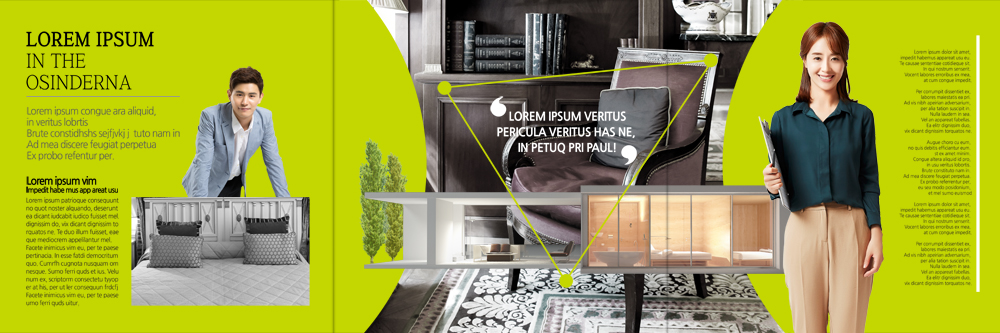 PSD 템플릿 편집 표지디자인 북디자인 출판디자인 여자 남자 내지 리플렛 북커버 3단접지 팜플렛 20대 성인 두명 인테리어 소파 한국인 침대 이미지템플릿 디자인 가구 의자 사람 동양인 청년 파일형식