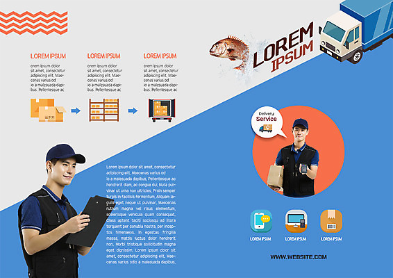 PSD 템플릿 편집 표지디자인 북디자인 출판디자인 남자 내지 리플렛 말풍선 북커버 어류 팜플렛 상반신 20대 성인 두명 한국인 트럭 택배기사 배송 택배 택배상자 서류판 탑차 이미지템플릿 자동차 사람 동양인 청년 상자 사무용품 수중동물 운송업 배달원 파일형식