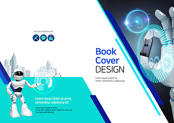 PSD 템플릿 편집 표지디자인 북디자인 출판디자인 표지 리플렛 북커버 비즈니스 첨단산업 빌딩 팜플렛 사람없음 로봇 로봇팔 이미지템플릿 산업 건물 파일형식