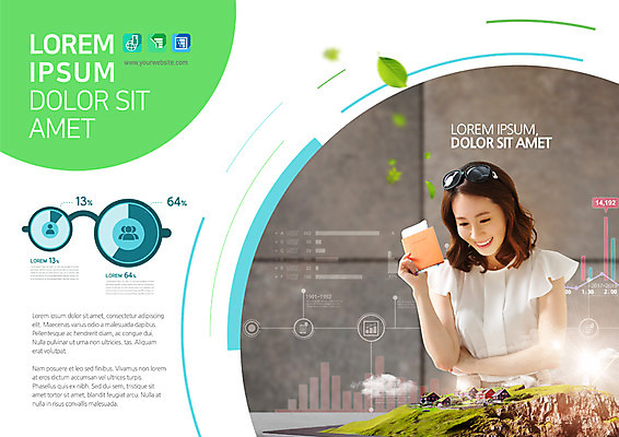 PSD 템플릿 편집 표지디자인 북디자인 출판디자인 여자 내지 리플렛 여행 북커버 그래프 한명 웃음 팜플렛 상반신 성인 30대 한국인 이미지템플릿 1 표정 사람 동양인 장년 파일형식