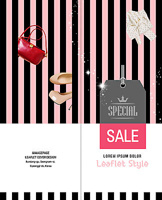 PSD 템플릿 편집 표지디자인 북디자인 출판디자인 패션 표지 리플렛 2단접지 북커버 이벤트 팜플렛 사람없음 쇼핑 라벨 세일 핸드백 하이힐 블라우스 이미지템플릿 구두 상의 가방 프레임 여성화 파일형식