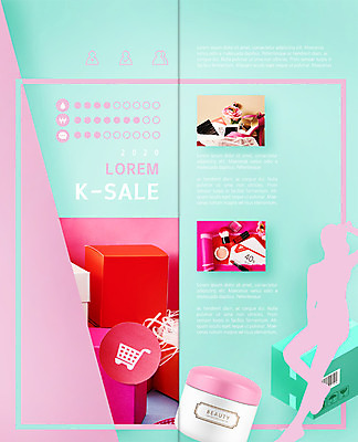 PSD 템플릿 편집 표지디자인 북디자인 출판디자인 실루엣 내지 리플렛 2단접지 북커버 이벤트 팜플렛 사람없음 선물상자 쇼핑 세일 쇼핑카 화장품 쿠폰 이미지템플릿 촬영기법 선물 상자 뷰티 카트 파일형식