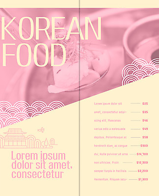 PSD 템플릿 편집 한국전통 표지디자인 북디자인 출판디자인 내지 한식 음식 리플렛 2단접지 북커버 팜플렛 사람없음 가격 메뉴 국자 탕 궁중음식 신선로 이미지템플릿 전통 주방용품 한국 전통음식 파일형식