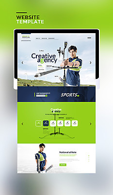 PSD 템플릿 남자 웹템플릿 올림픽 사이트템플릿 20대 성인 두명 연두색 파란색 태블릿 홈페이지 홈페이지시안 한국인 연습 양궁 양궁선수 성인남자만 이미지템플릿 스포츠 컬러 운동선수 사람 동양인 청년 초록색 전자제품 스마트기기 남자만 성인만 파일형식