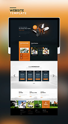 PSD 서양인 외국인 템플릿 여자 남자 웹템플릿 골프 사이트템플릿 여러명 20대 성인 태블릿 홈페이지 주황색 홈페이지시안 골프채 한국인 골퍼 골프카트 성인만 이미지템플릿 컬러 다수 운동선수 골프용품 사람 동양인 인종 청년 전자제품 스마트기기 구기 파일형식