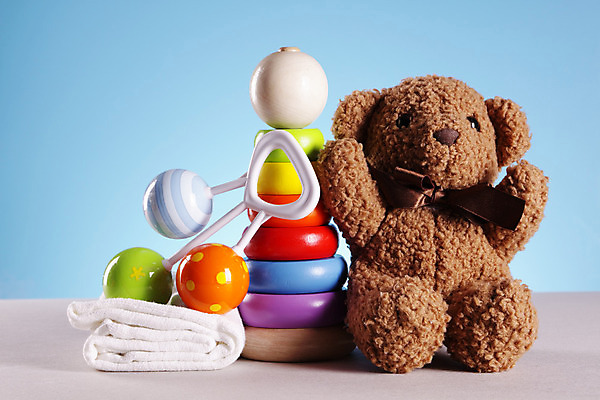 포토 JPG 해외이미지 실내 사람없음 수건 장난감 곰인형 아기용품 딸랑이 동물인형 고리던지기 해외202004 해외포토 인형 내부 위생용품 던지기 오브젝트 파일형식 이미지허브