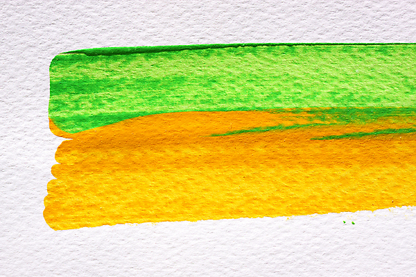 포토 JPG 해외이미지 백그라운드 붓터치 추상 사람없음 초록색 노란색 물감 그림 질감 해외202004 해외포토 컬러 무늬 미술도구 파일형식 이미지허브