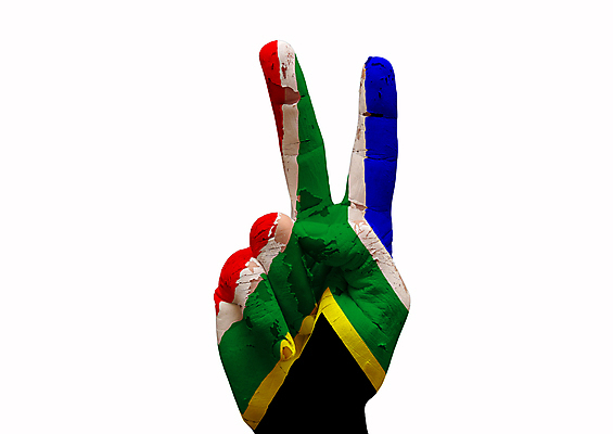 포토 JPG 해외이미지 손 손가락 아프리카 사람 사람없음 평화 페인트 자유 흰색 깃발 사인 전쟁 남쪽 고립 그런지 필승 해외202004 해외포토 나라 컬러 컨셉 신체부위 우승 방향 파일형식 이미지허브