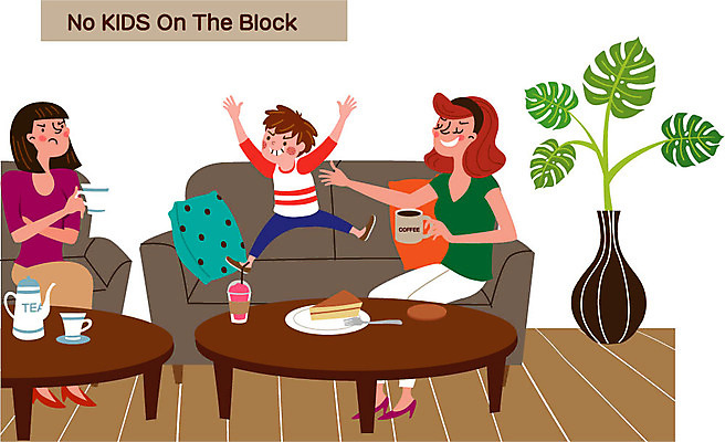 전신 여자 남자 화분 음료 어린이 일러스트 엄마 앉기 상반신 성인 세명 소파 케이크 점프 카페 차 공공장소 매너 불쾌함 노키즈존 국내일러스트 AI파일 감정 의자 가족 모션 디저트 사람 상점 장소 예절 파일형식 벡터