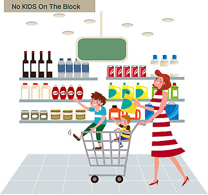 전신 여자 남자 어린이 생활용품 일러스트 장난 엄마 서기 앉기 성인 장보기 카트 위험 마트 공공장소 매너 주방세제 노키즈존 국내일러스트 AI파일 컨셉 가족 모션 사람 상점 장소 예절 세제 오브젝트 파일형식 벡터