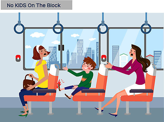 전신 여자 남자 어린이 의자 일러스트 엄마 버스 앉기 성인 건물 세명 킥 공공장소 매너 불쾌함 노키즈존 국내일러스트 AI파일 건축물 감정 육상교통 가구 가족 모션 대중교통 사람 장소 예절 파일형식 벡터