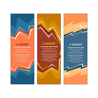 도형 템플릿 배너템플릿 세로배너 선 사람없음 현수막 배너세트 엑스배너 AI파일 배너 세로 세트 파일형식 벡터