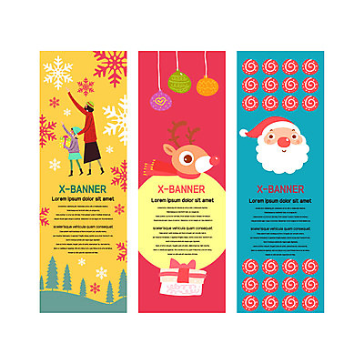 전신 도형 나무 템플릿 배너템플릿 여자 남자 세로배너 어린이 크리스마스장식 크리스마스 눈꽃 성인 세명 선물상자 산타클로스 루돌프 현수막 배너세트 엑스배너 AI파일 식물 배너 기념일 사슴 눈_날씨 선물 사람 세로 세트 상자 파일형식 벡터