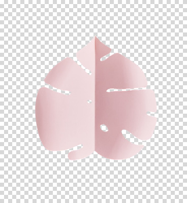 편집 편집이미지 종이 분홍색 나뭇잎 사람없음 한개 페이퍼아트 PNG 편집소스 1 컬러 잎 파일형식