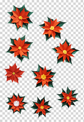편집 편집이미지 꽃 종이 사람없음 페이퍼아트 PNG 종이꽃 크리스마스로즈 편집소스 식물 파일형식