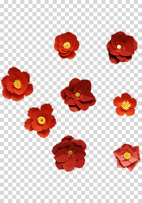 편집 편집이미지 꽃 종이 사람없음 페이퍼아트 동백 PNG 종이꽃 편집소스 식물 파일형식