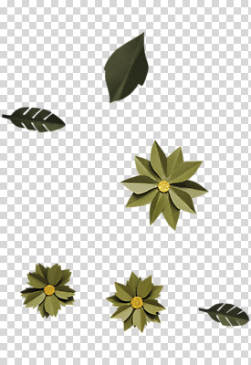 편집 편집이미지 꽃 종이 사람없음 초록색 페이퍼아트 PNG 종이꽃 크리스마스로즈 편집소스 식물 컬러 파일형식