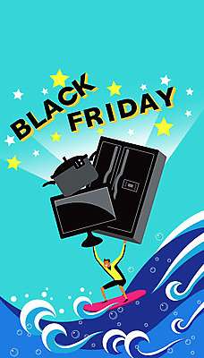 전신 남자 별 파도 일러스트 한명 성인 쇼핑 세일 모니터 검은색 가전제품 서핑 냉장고 밥솥 블랙프라이데이 국내일러스트 AI파일 자연요소 1 바다 컬러 데이이벤트 주방용품 사람 컴퓨터 수상스포츠 파일형식 벡터