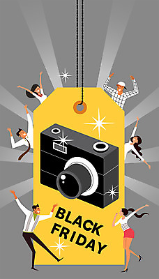 전신 여자 남자 일러스트 여러명 성인 쇼핑 꼬리표 세일 카메라 검은색 블랙프라이데이 국내일러스트 AI파일 컬러 다수 데이이벤트 사람 전자제품 라벨 파일형식 벡터