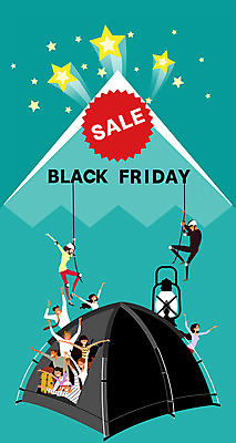 전신 여자 남자 별 일러스트 텐트 여러명 성인 쇼핑 세일 검은색 캠핑 블랙프라이데이 국내일러스트 AI파일 자연요소 컬러 다수 데이이벤트 레저 캠핑도구 사람 파일형식 벡터