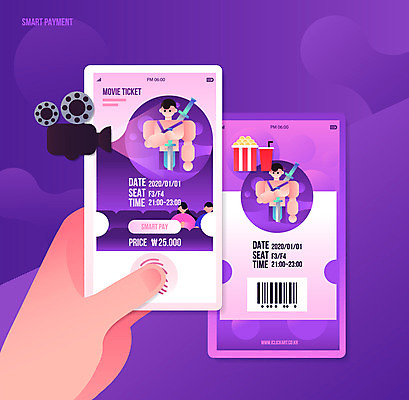 손 여자 남자 일러스트 모바일 여러명 상반신 성인 신체부위 스마트폰 스마트 영화 바코드 결제 콜라 팝콘 온라인쇼핑 모바일쇼핑 스마트컨슈머 영화티켓 지문 지문인식 핀테크 스토어 국내일러스트 AI파일 다수 컨셉 문화예술 사람 금융 핸드폰 스마트기기 쇼핑 티켓 고객 탄산음료 온라인 생체인식기술 파일형식 벡터