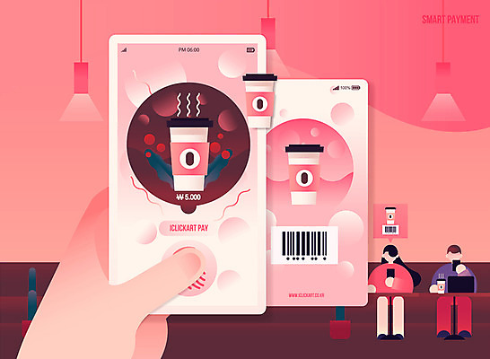 전신 손 여자 남자 커피 일러스트 모바일 조명 성인 두명 신체부위 스마트폰 카페 스마트 쿠폰 바코드 결제 온라인쇼핑 모바일쇼핑 스마트컨슈머 지문 지문인식 핀테크 스토어 국내일러스트 AI파일 음료 컨셉 사람 금융 핸드폰 스마트기기 쇼핑 상점 고객 온라인 생체인식기술 파일형식 벡터