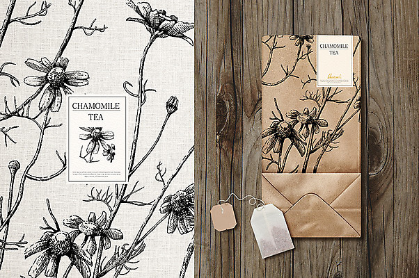 PSD 패턴 일러스트 봉투 사람없음 목재 차 스케치 티백 목업 나무배경 국내일러스트 나무 음료 백그라운드 무늬 재료 미술 차_음료 파일형식