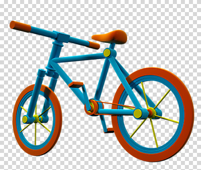 편집이미지 사람없음 한개 3D소스 3D 자전거 디지털합성 PNG 1 바이크 파일형식