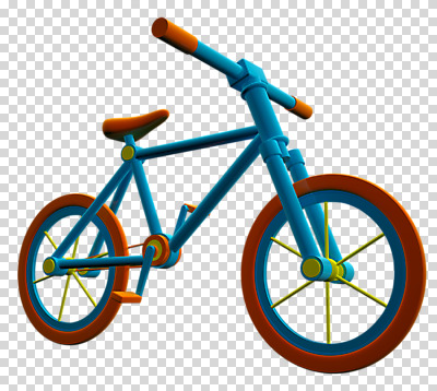 편집이미지 사람없음 한개 3D소스 3D 자전거 디지털합성 PNG 1 바이크 파일형식