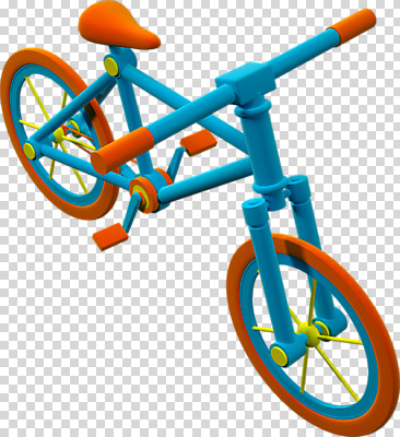 편집이미지 사람없음 한개 3D소스 3D 자전거 디지털합성 PNG 1 바이크 파일형식