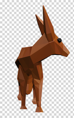 편집이미지 한마리 사람없음 3D소스 3D 디지털합성 여우 PNG 1 포유류 파일형식