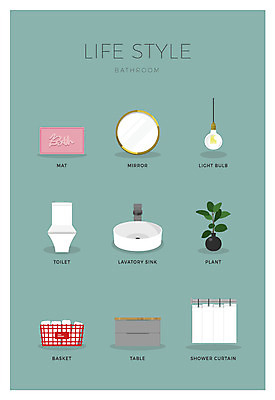 아이콘 화분 탁자 조명 사람없음 세트 바구니 거울 매트 세면대 변기 샤워커튼 2D아이콘 AI파일 가구 커튼 파일형식 벡터